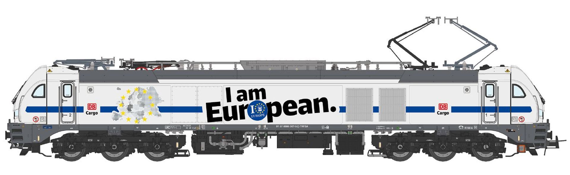 Sudexpress S0060071 - Stadler E-Lok Euro 6000, 6007-5, DB-Cargo, Ep.VI 'I am European'