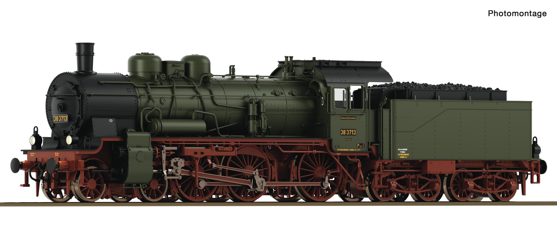 Roco 71395 - Dampflok 38 3713, DRG, Ep.II