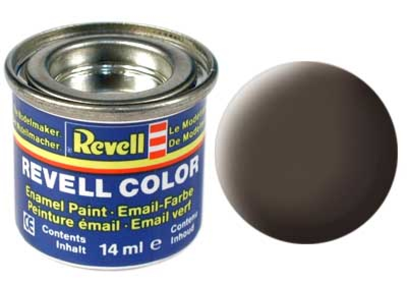 Revell 32184 - Lederbraun, RAL8027 matt, 14ml