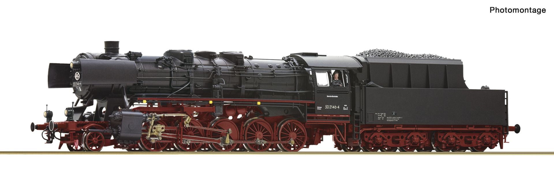 Roco 7100039 - Dampflok 50 2146-4, DR, Ep.IV
