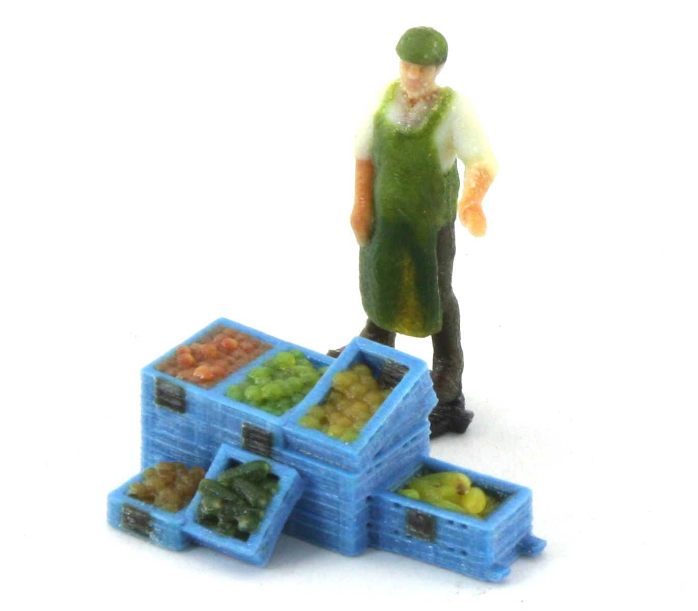 MTE SOB1103 - Gemüsehändler mit Verkaufskisten