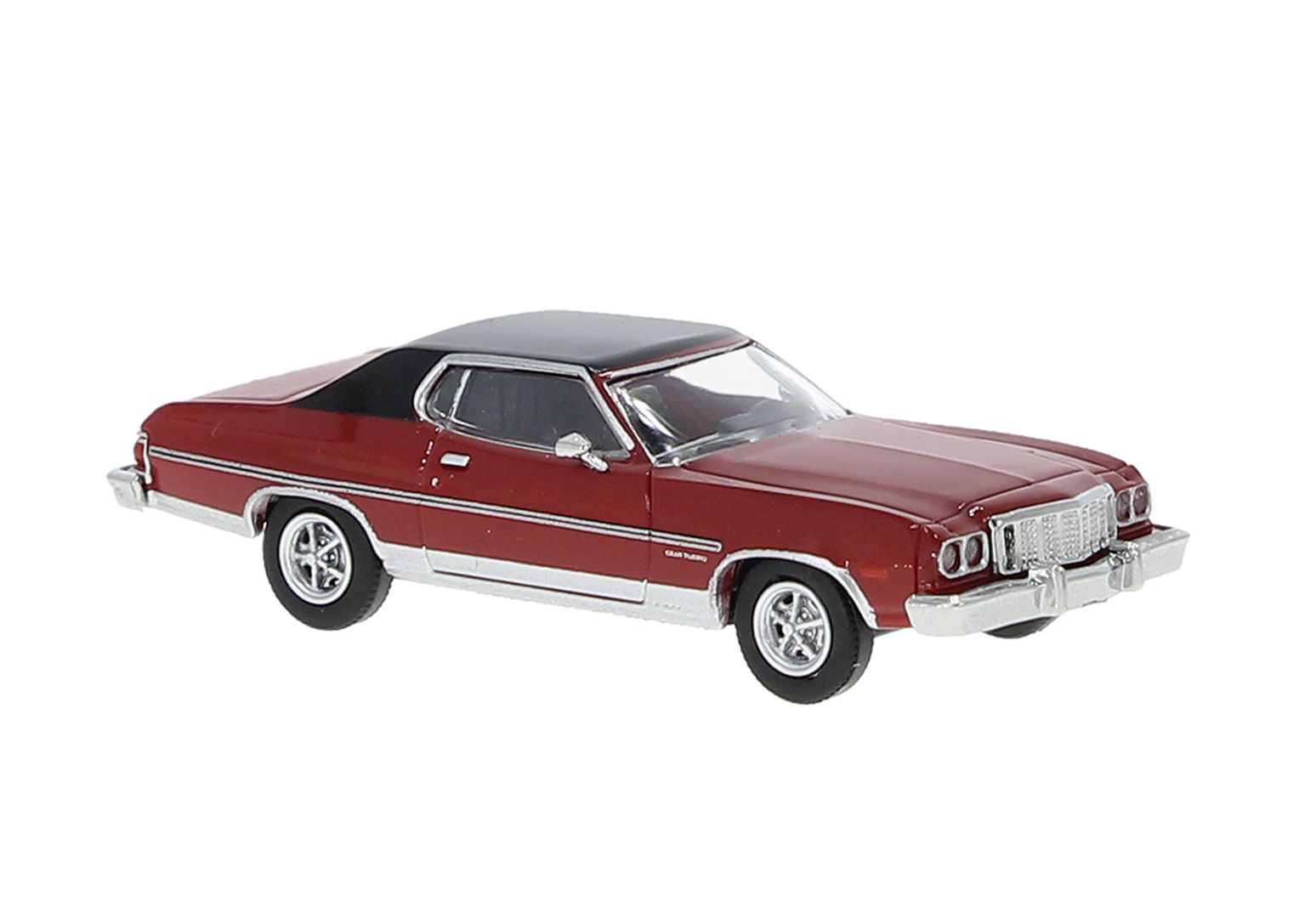 Brekina 19732 - Ford Gran Torino rot/schwarz