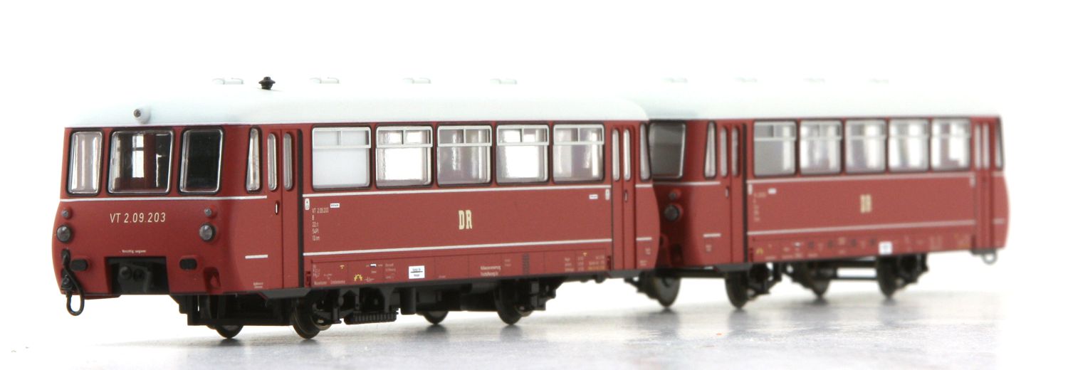 Kres 2209NDN - Triebwagen VT2.09 und VS 2.08, DR, Ep.III, DC-Digital