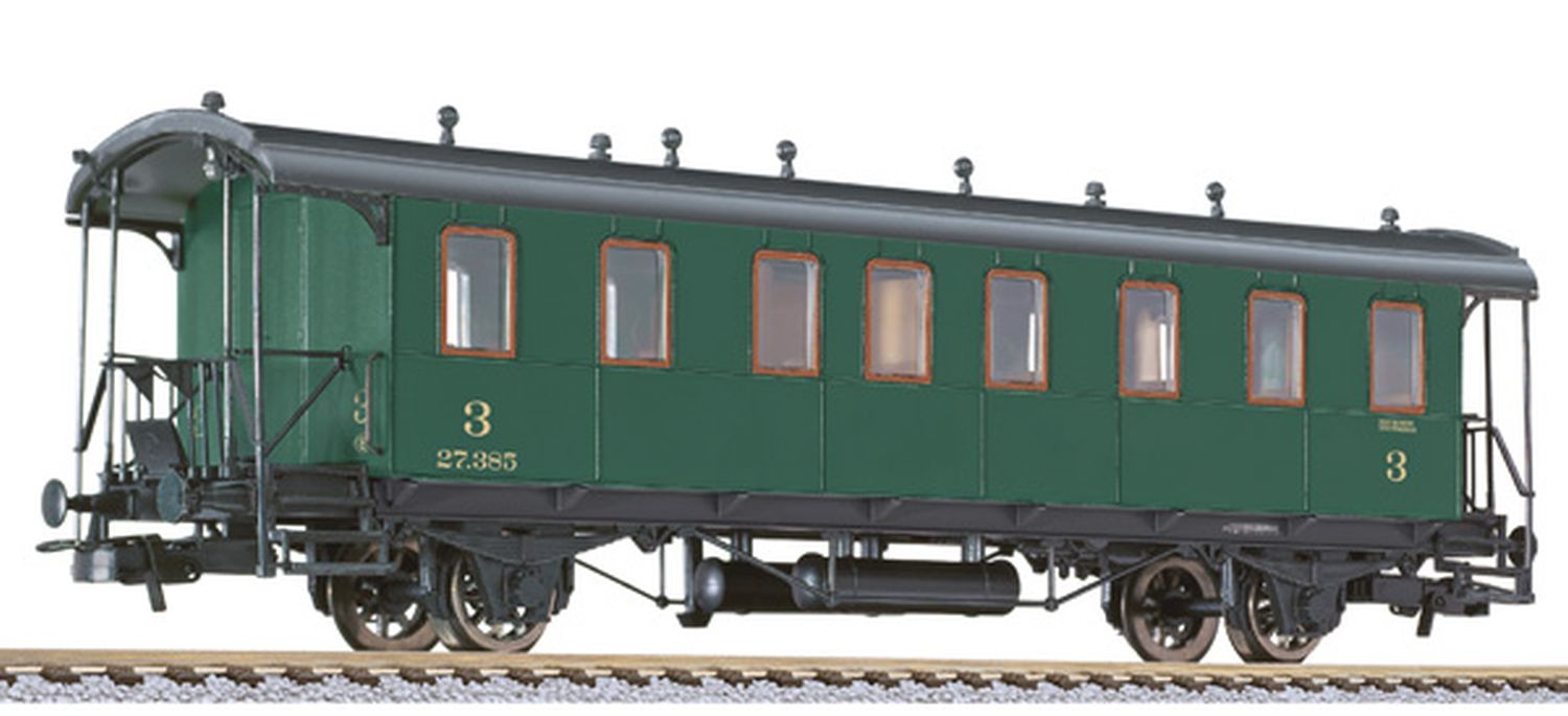 Liliput 334004 - Personenwagen Ci27.385, 3.Klasse, SNCB, Ep.II