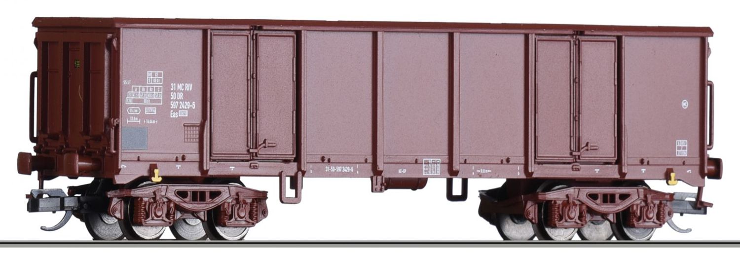 Tillig 18220 - Offener Güterwagen Eas 5971, DR, Ep.IV