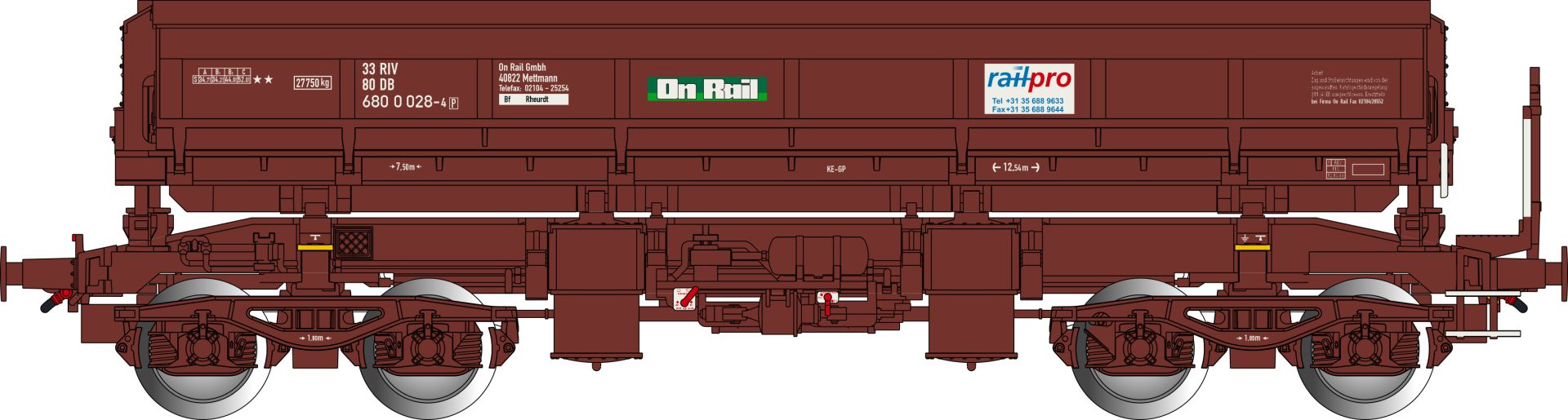 Albert Modell 680008 - Offener Güterwagen, OnRail, Ep.V