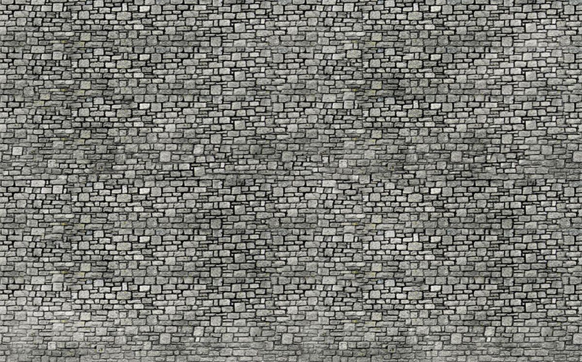 Heki 14000 - Granitmauer, 3 Bögen, je 31x24cm