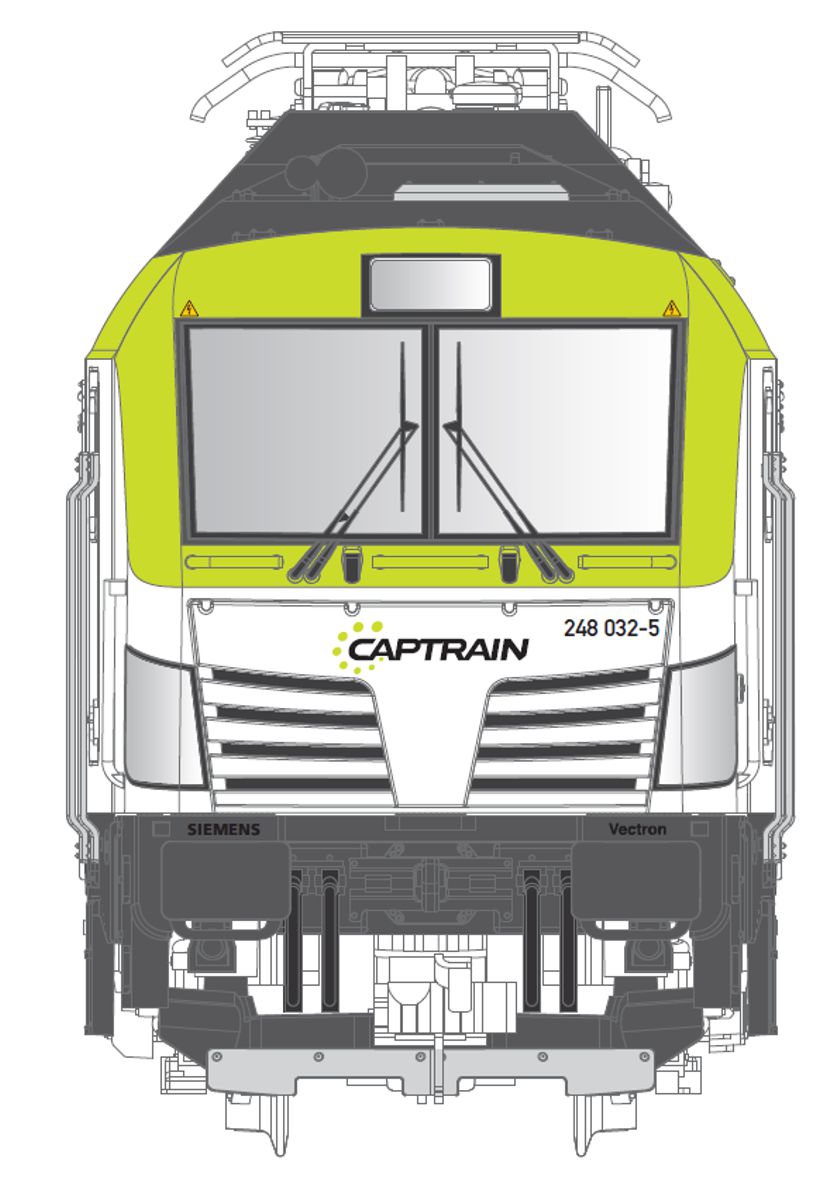 Tillig 502350-ZZ - Dual-Mode Vectron 248 032-5, Captrain, Ep.VI, DC-Sound Tillig 502350-ZZ - Dual-Mode Vectron 248 032-5, Captrain, Ep.VI, DC-Sound