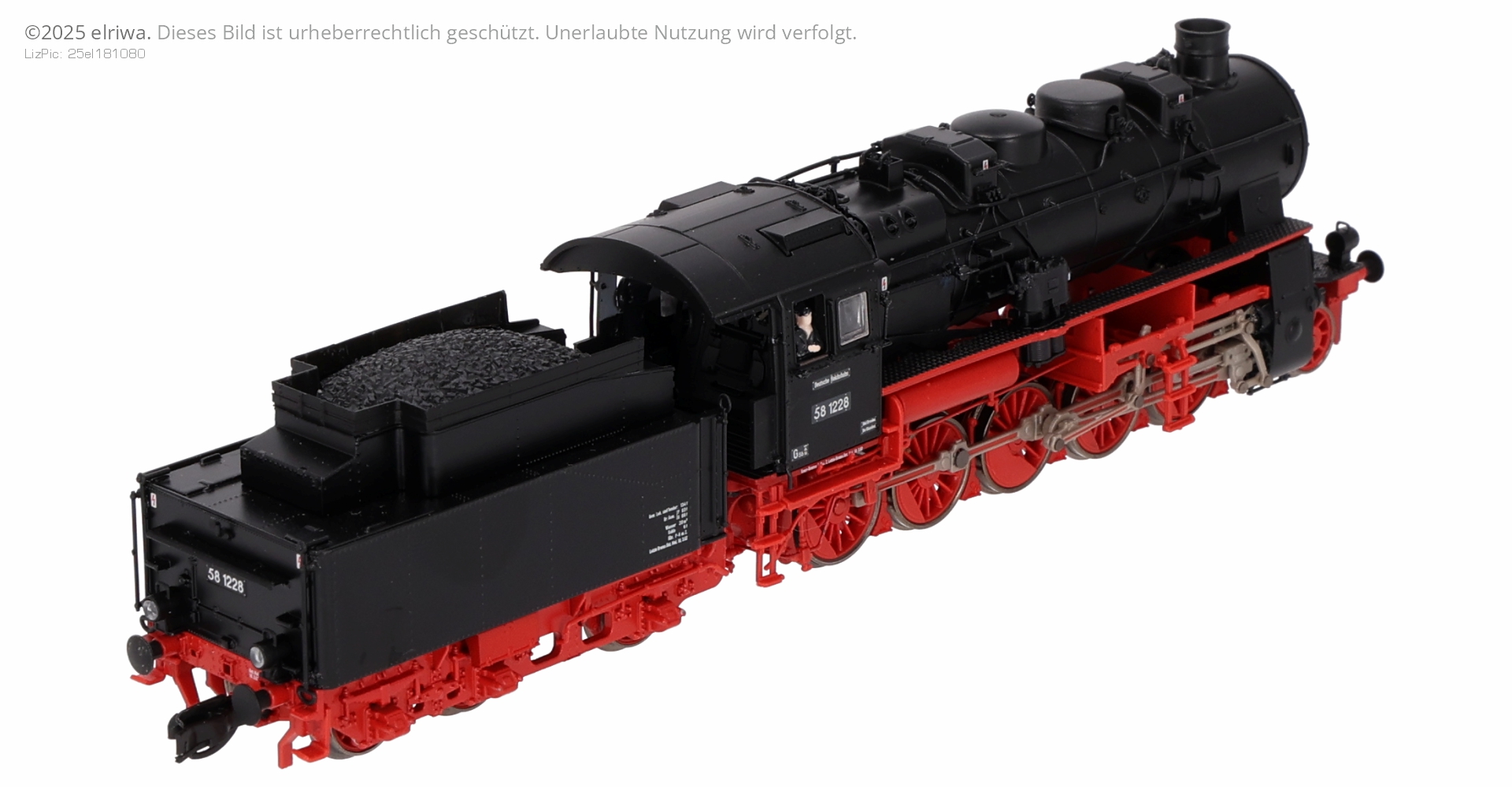 Arnold HN9067S - Dampflok 58 1228, DR, Ep.III, DC-Sound