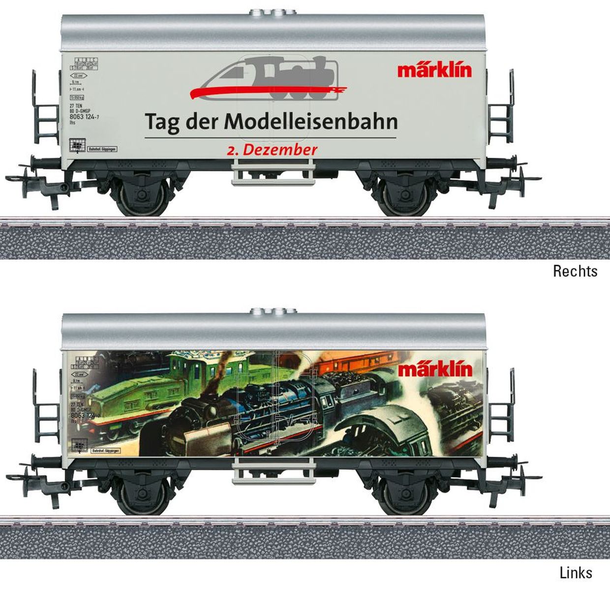 Märklin 44225 - Kühlwagen als Privatwagen, Tag der Modelleisenbahn