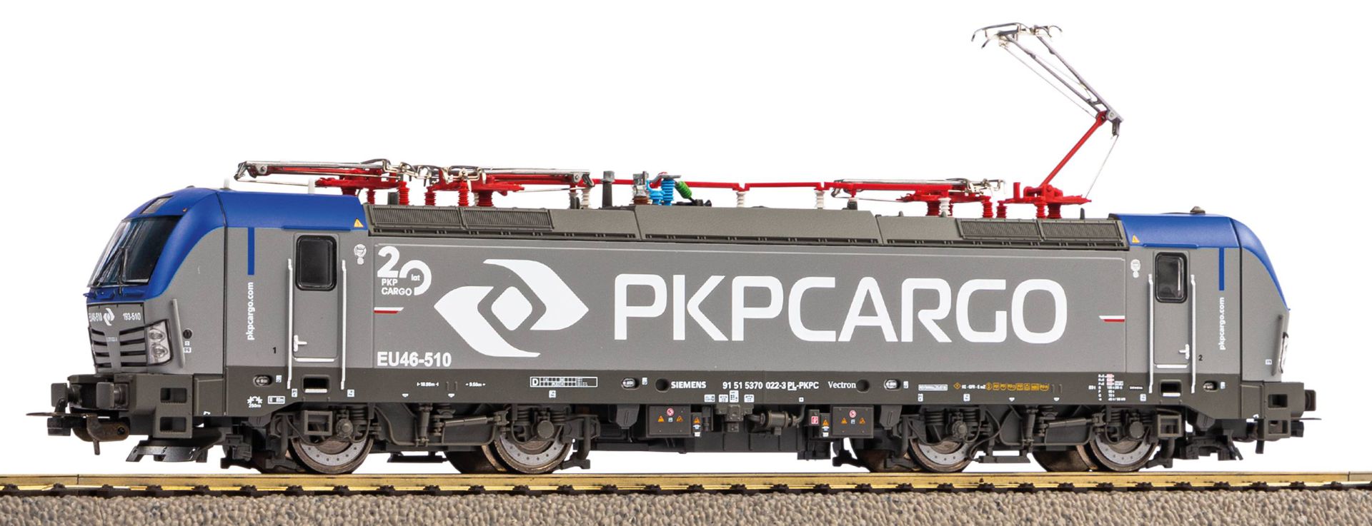 Piko 59393 - E-Lok 'Vectron' EU 46, PKP-Cargo, Ep.VI, DC-Sound