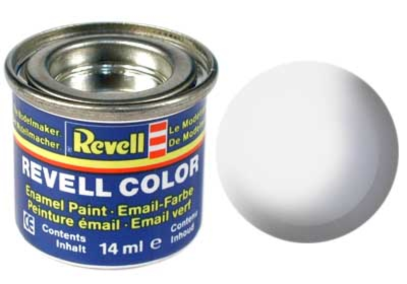 Revell 32301 - Weiß, RAL9010, seidenmatt, 14ml