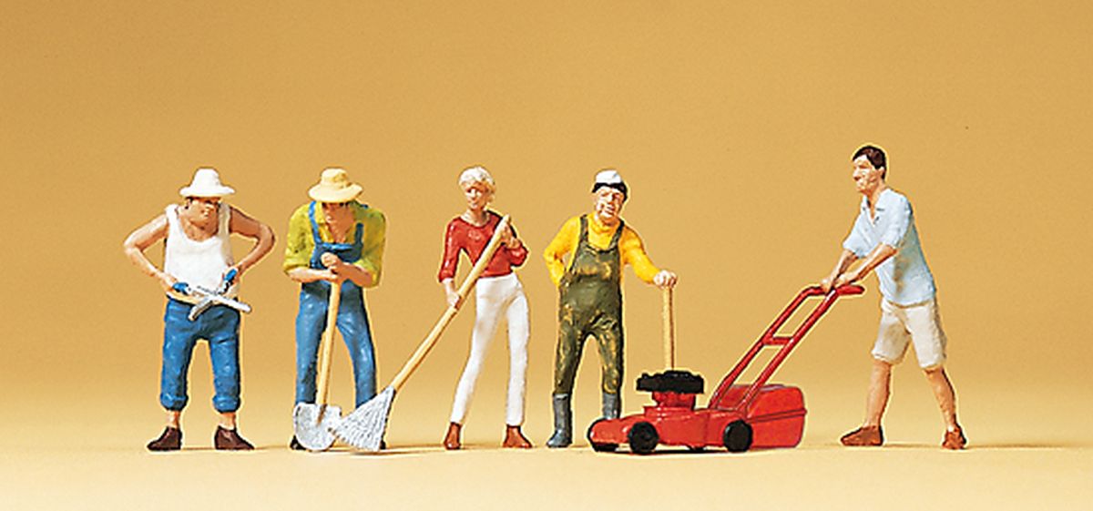 Preiser 10463 - Bei der Gartenarbeit Preiser 10463 - Bei der Gartenarbeit