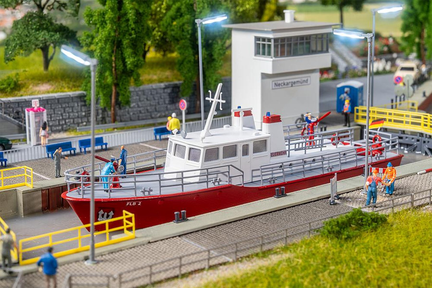Faller 131016 - Feuerlöschboot