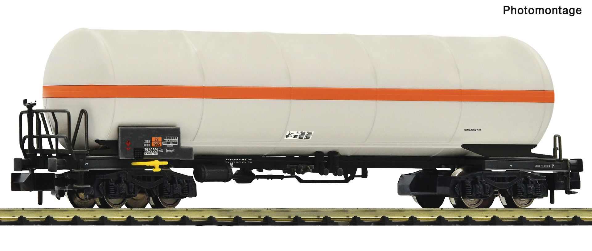Fleischmann 6660081 - Druckgaskesselwagen Zags, DB, Ep.IV