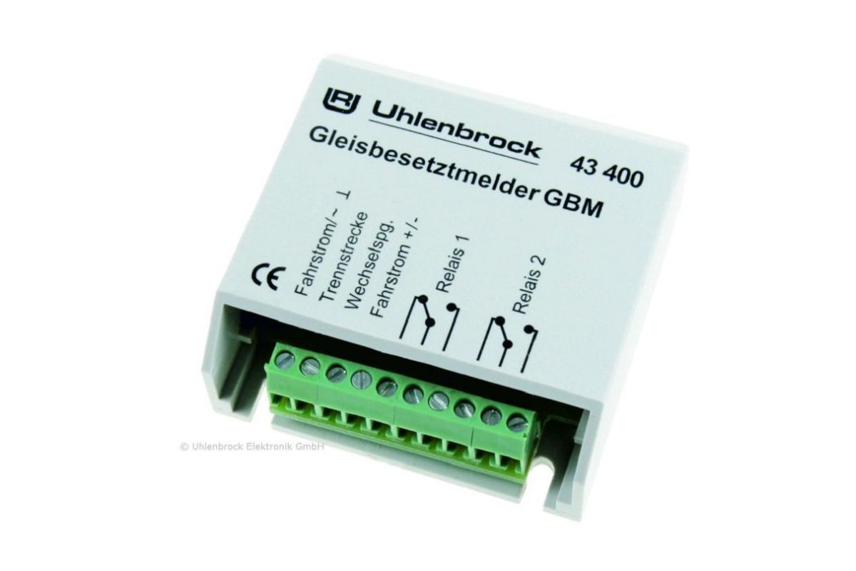 Uhlenbrock 43400 - GBM Gleisbesetztmeldung mit Relais