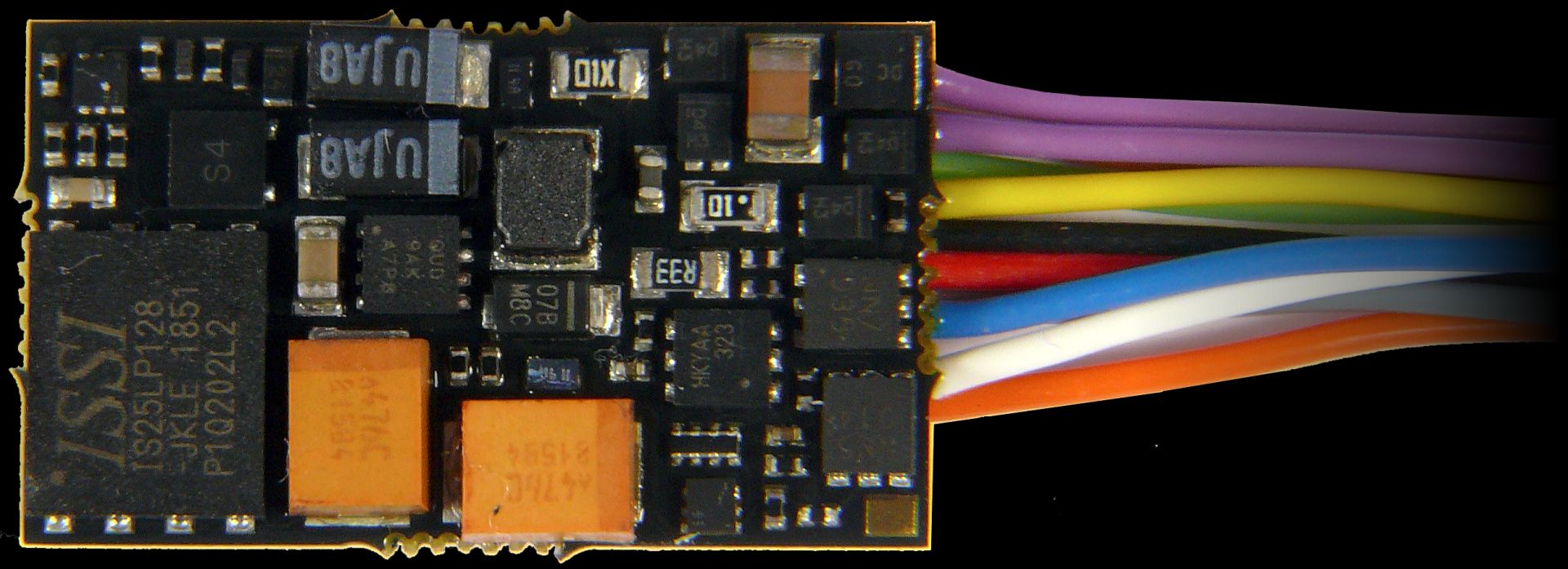 Zimo MS480 - Sounddecoder, 20x11x4mm, 1 W, 0,8 A, 11 offene Kabelenden