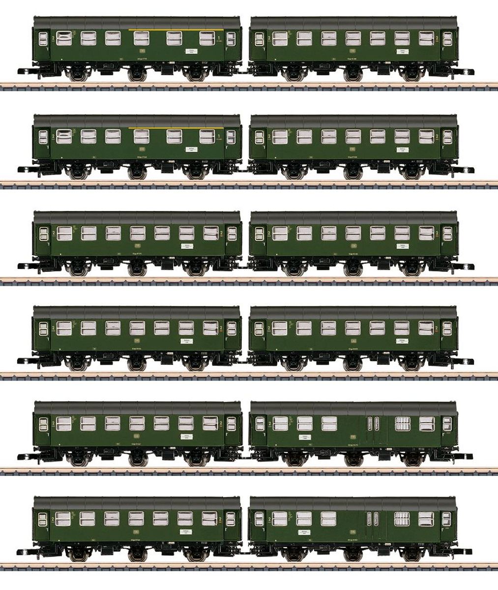 Märklin 87061 - 6er Set Umbauwagenpaare, DB, Ep.IV