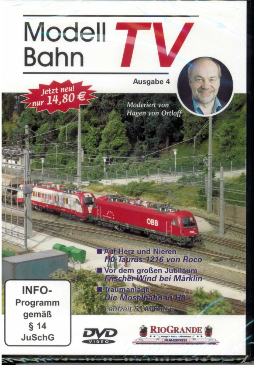 VGB 7504 - DVD - Modellbahn TV - Ausgabe 4