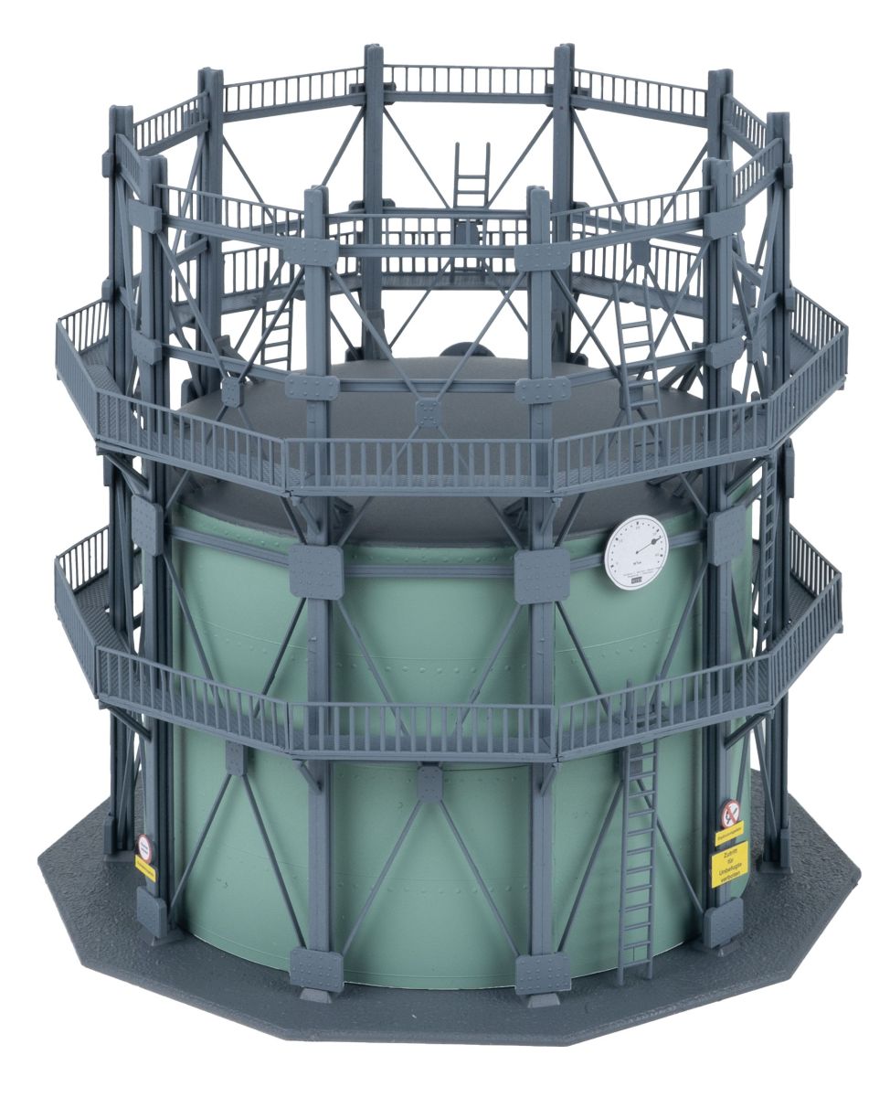 Faller 130157 - Gasometer mit Rohrleitungen