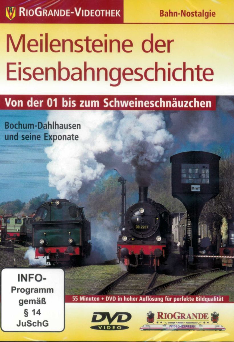 VGB 6078 - DVD - Meilensteine der Eisenbahngeschichte