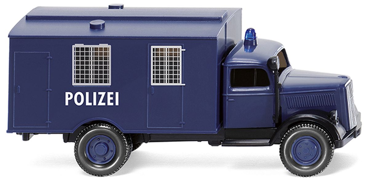 Wiking 086435 - Polizei - Gefangenentransport (Opel Blitz)