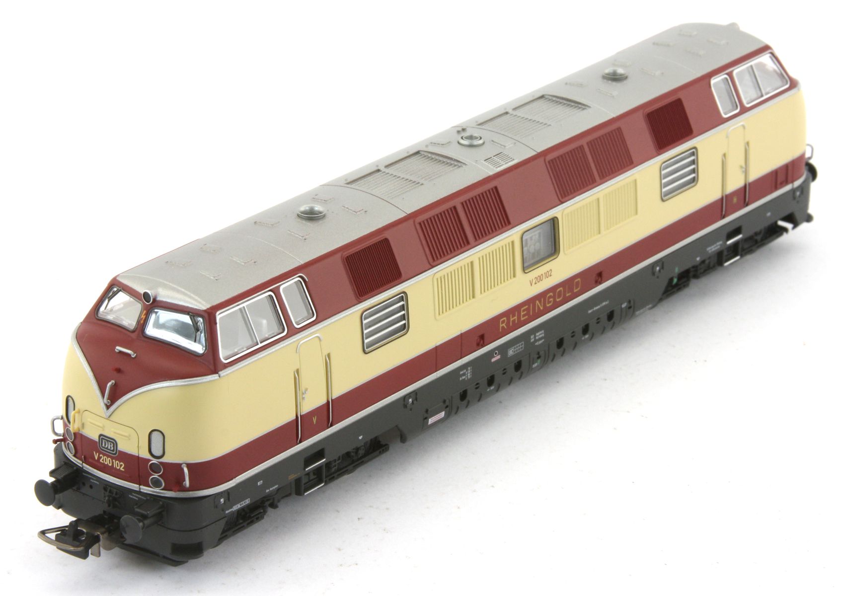 Piko 71283 - Diesellok V 200 102, DB, Ep.III 'Rheingold', rot-creme
