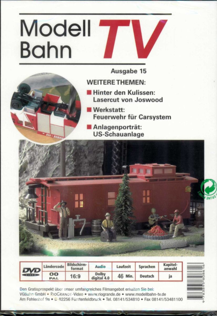 VGB 7515 - DVD - Modellbahn TV - Ausgabe 15