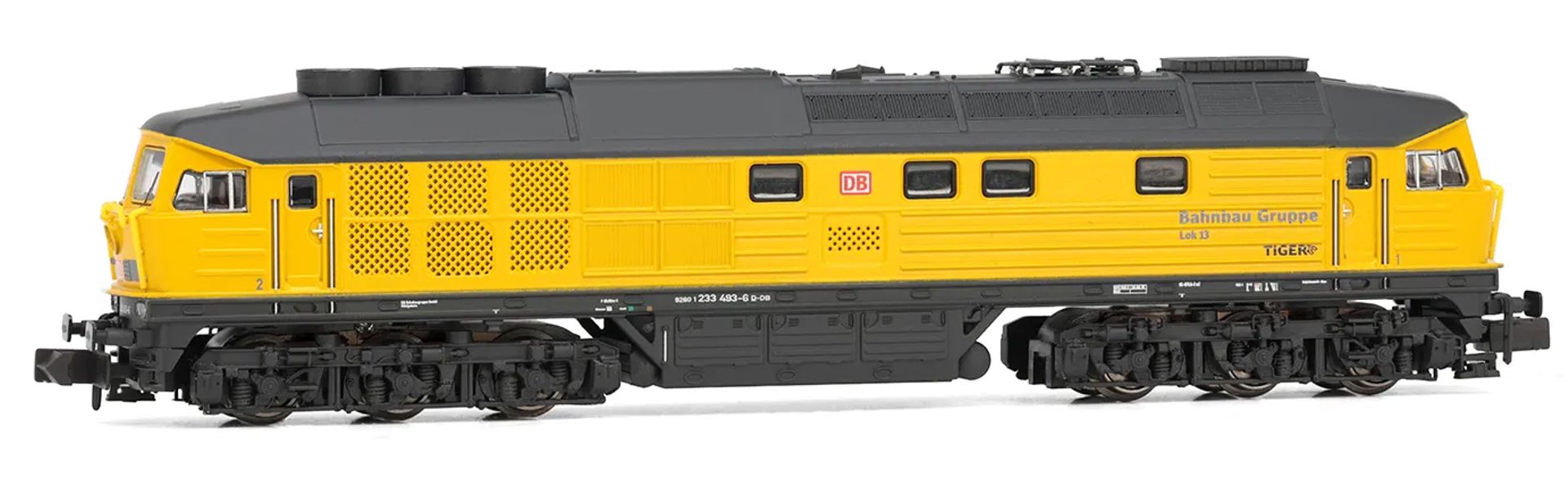 Arnold HN2601S - Diesellok 233 493-6, DB-Bahnbau, Ep.VI, DC-Sound