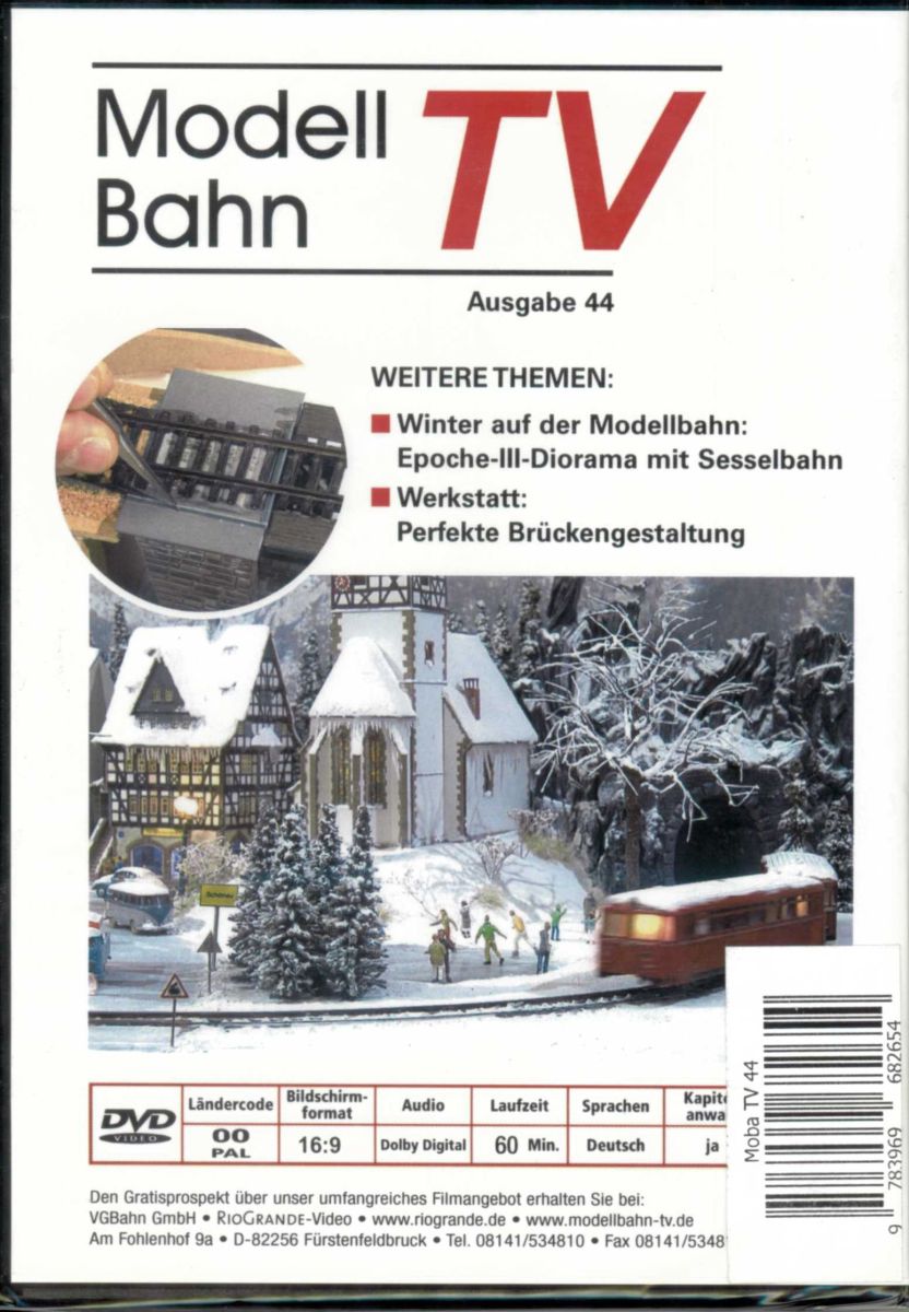 VGB 7544 - DVD - Modellbahn TV - Ausgabe 44
