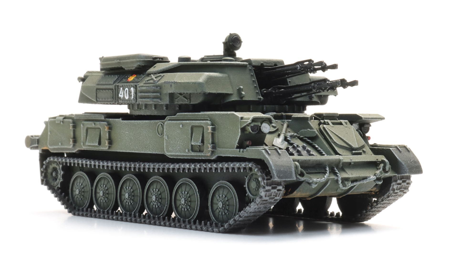 Artitec 6870726 - DDR ZSU 23-4 Shilka Eisenbahntransport