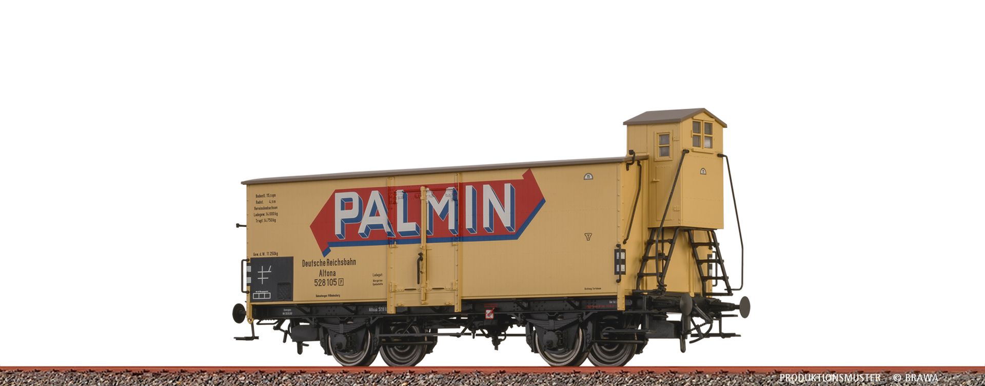 Brawa 51264 - Bierwagen "Palmin", DRG, Ep.II