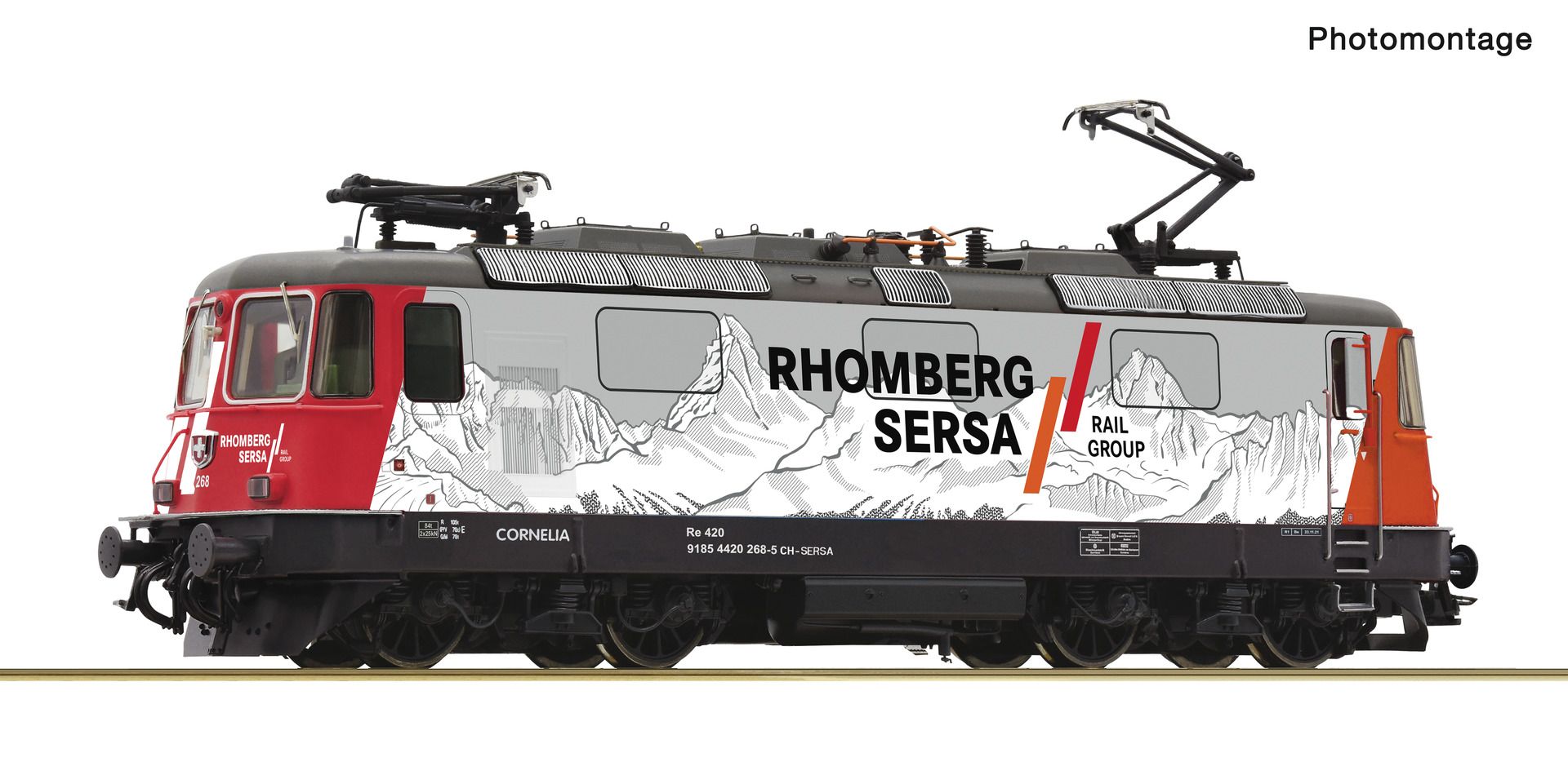 Roco 7510030 - E-Lok 420 268-5, SERSA, Ep.VI, DC-Sound