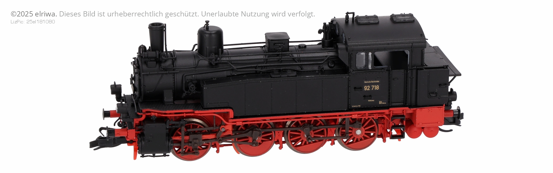 Saxonia 120155 - Dampflok BR 92.5 (pr. T 13), 92 718, DRG, Ep.II