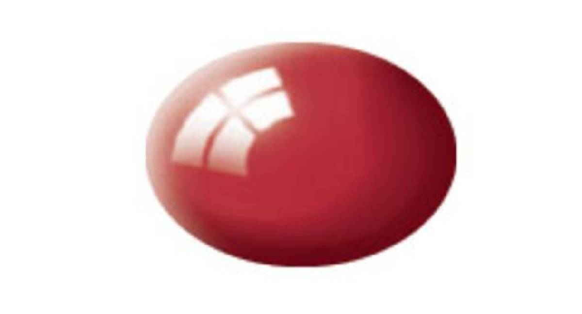 Revell 36134 - Aqua Color, Ferrari-Rot, glänzend, 18ml
