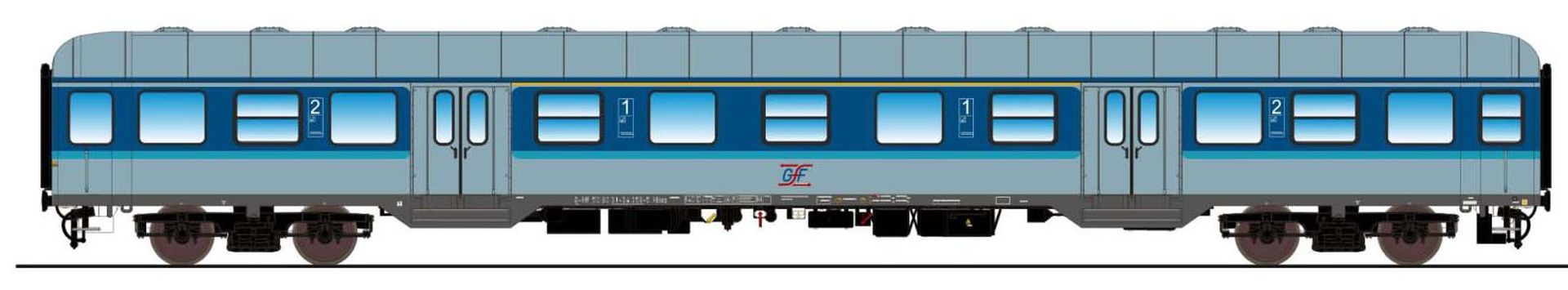 ESU 36069 - Personenwagen 'Silberling', AB nrz 418.4, 80 31-34 359-5, GfF, Ep.VI