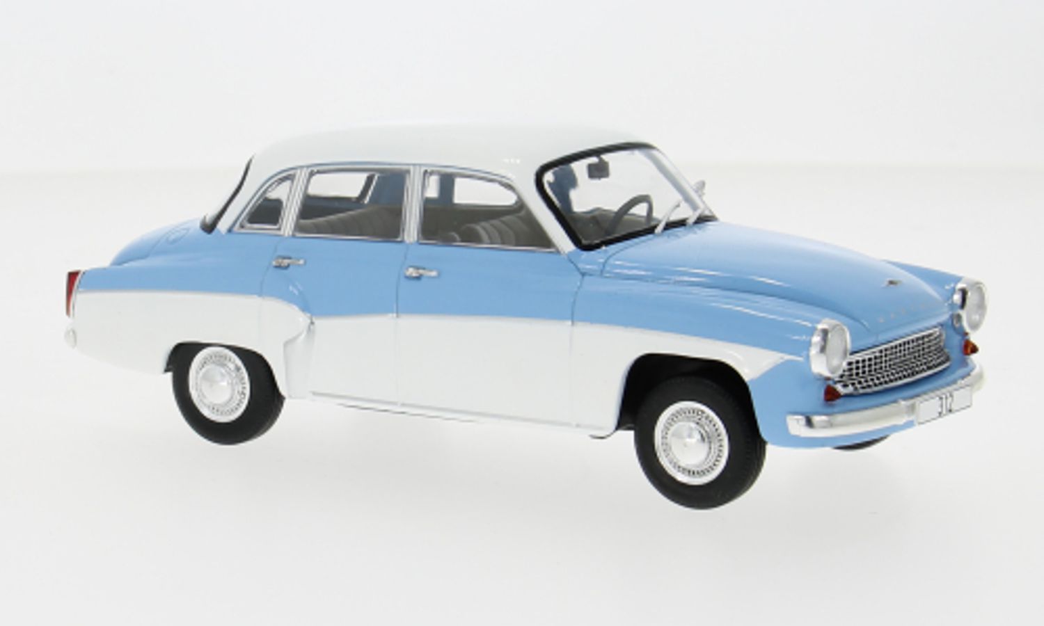 Günsel WB124242 - Wartburg 312, 1965, hellblau-weiß