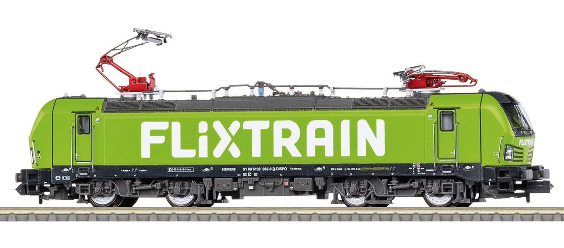 Trix 16835 - E-Lok 193 862-0, Vectron, FlixTrain, Ep.VI, DC-MFX-Sound Trix 16835 - E-Lok 193 862-0, Vectron, FlixTrain, Ep.VI, DC-MFX-Sound