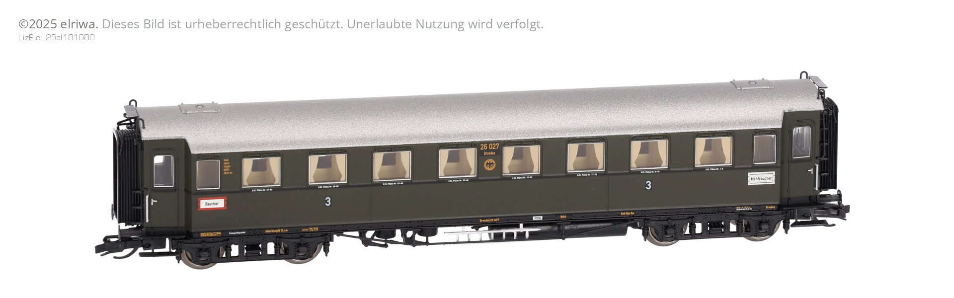 Saxonia 120177 - 2er Set Personenwagen C4üSa07, DRG, Ep.II Saxonia 120177 - 2er Set Personenwagen C4üSa07, DRG, Ep.II
