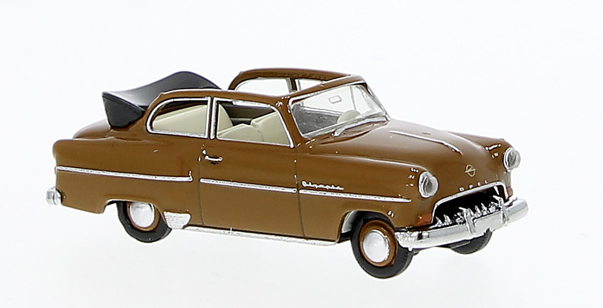 Brekina 20252 - Opel Olympia ´54 Cabriolimousine braun, 1954