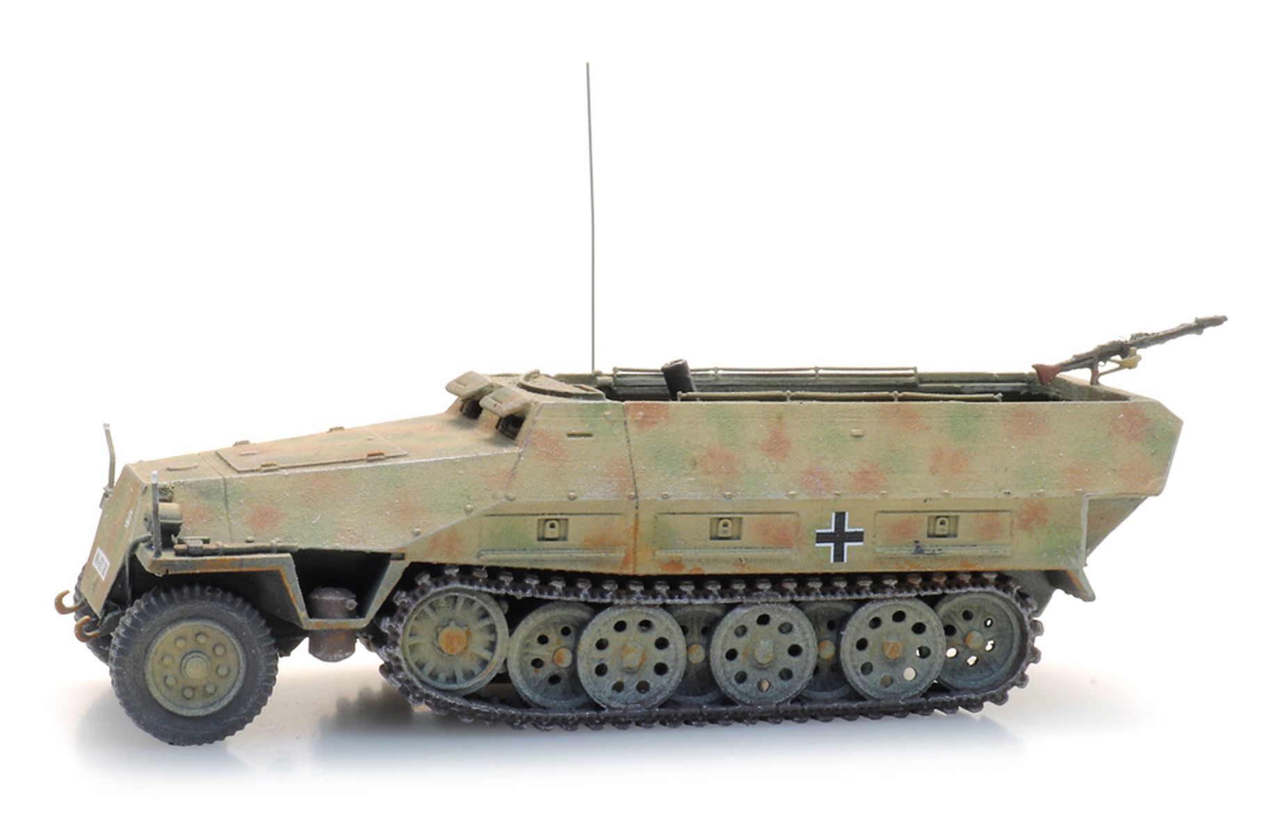 Artitec 6870479 - Wehrmacht Sdkfz 251/2 D Tarnung