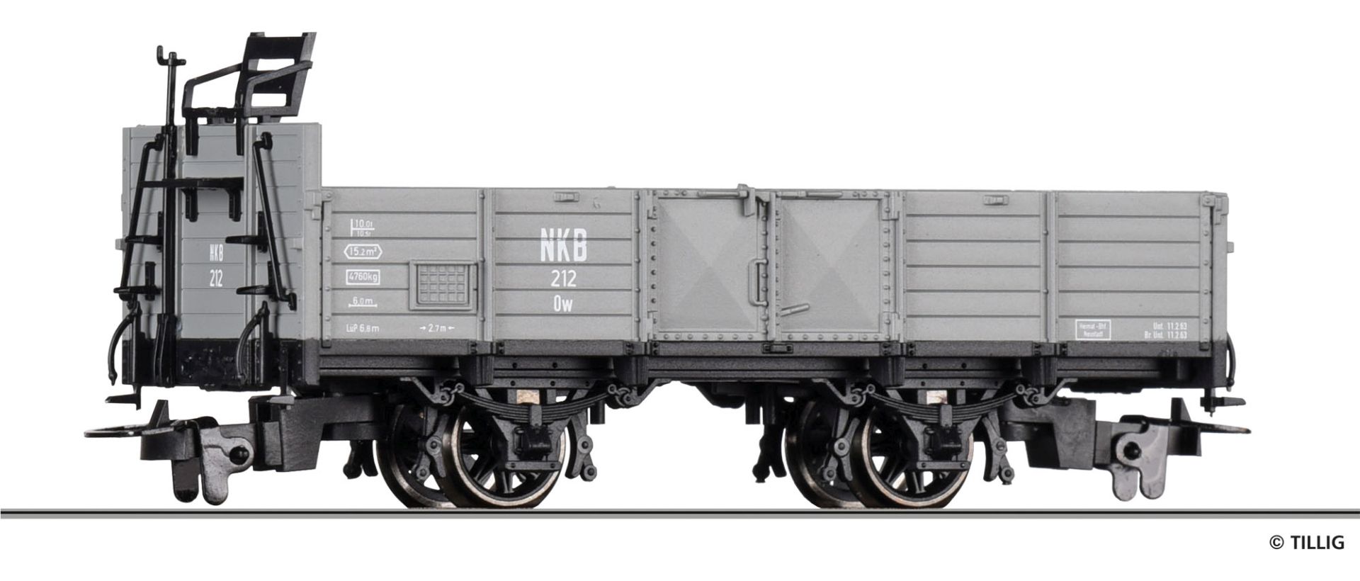 Tillig 05938 - Offener Güterwagen Ow, NKB, Ep.III