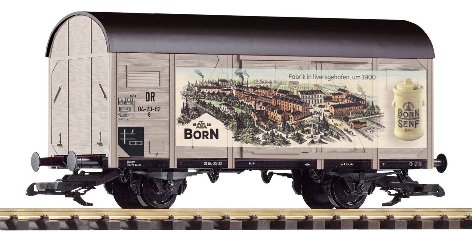 Piko 37965 - Gedeckter Güterwagen, DR, Ep.III 'Born'