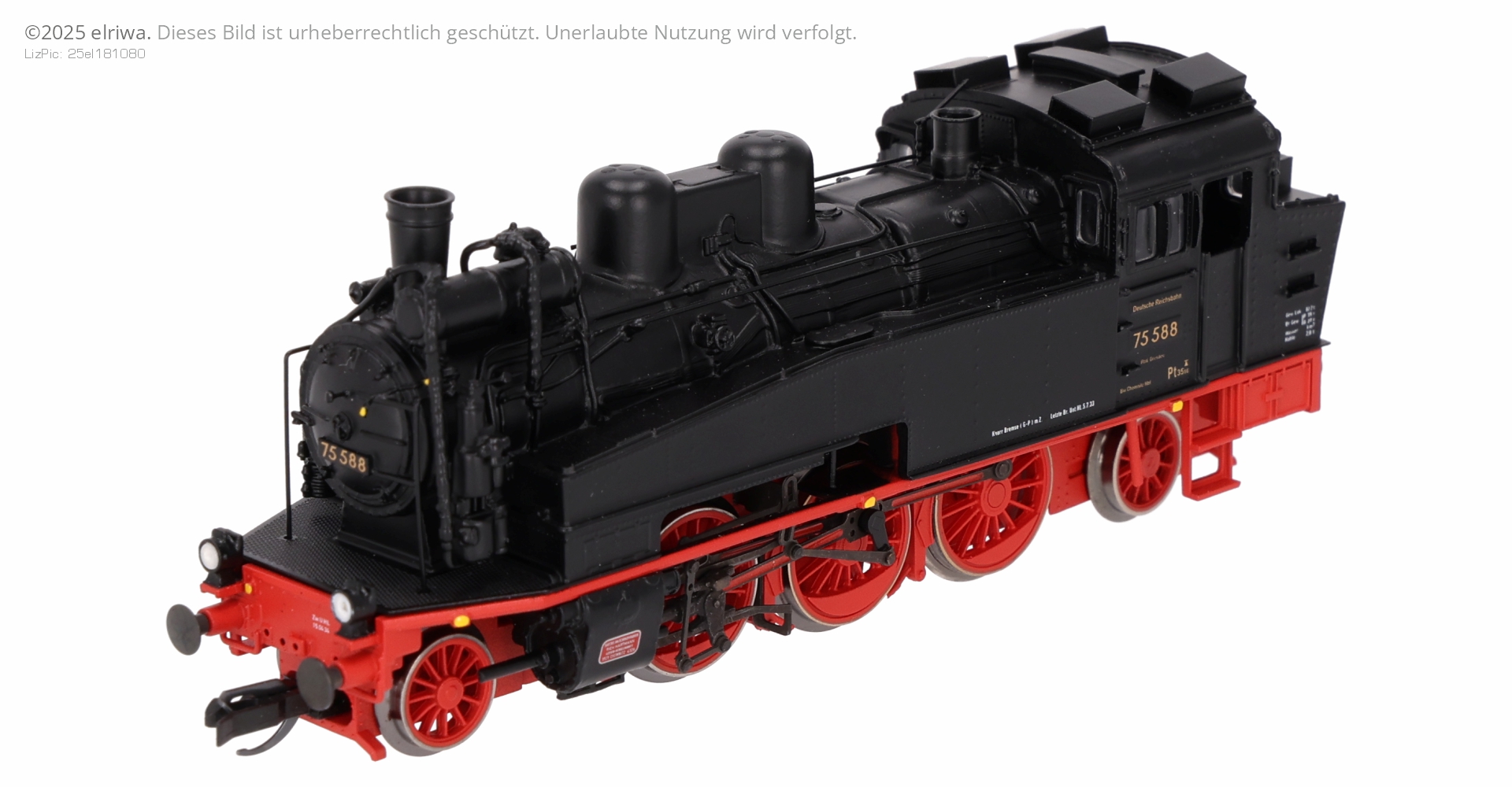 Beckmann 1010603 - Dampflok 75 588, DRG, Ep.II Beckmann 1010603 - Dampflok 75 588, DRG, Ep.II
