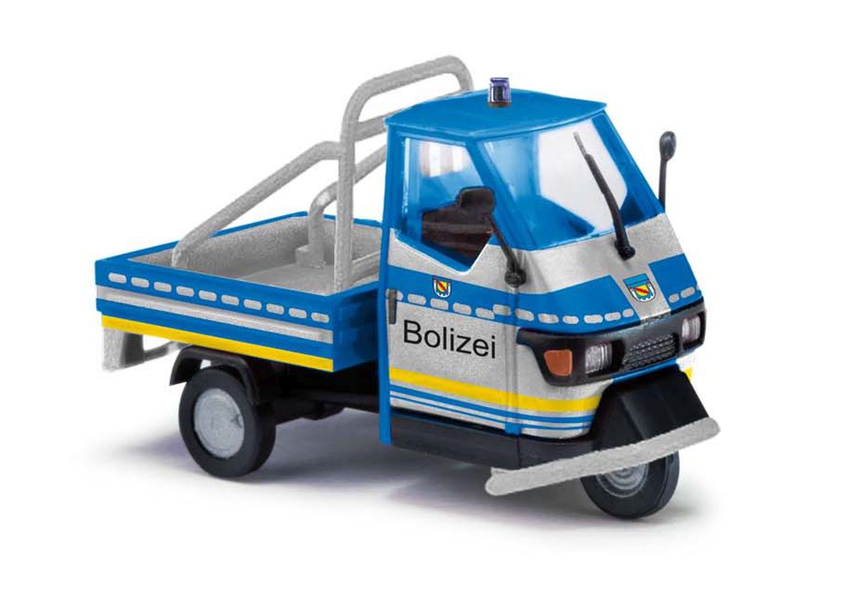 Busch 48492 - Piaggio Ape 50 Bolizei, Bj. 2006