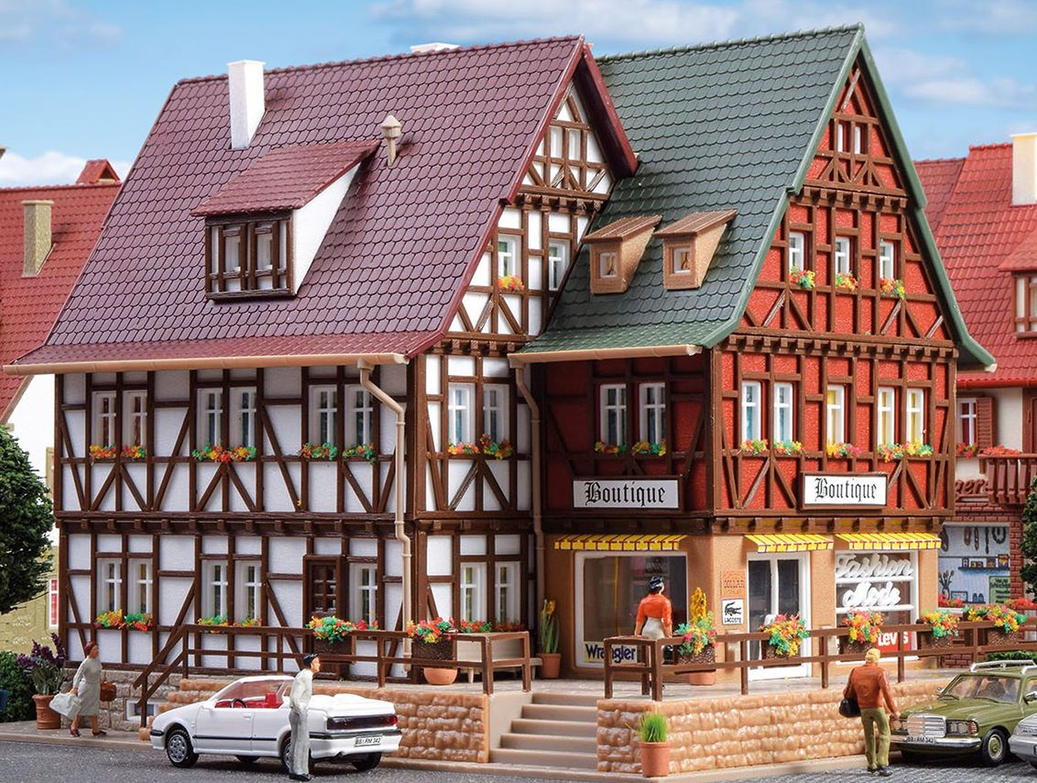 Vollmer 43694 - Boutique, mit Beleuchtung Vollmer 43694 - Boutique, mit Beleuchtung