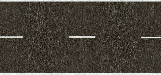Noch 44100 - Ladstraße grau, 25mm breit, 1m