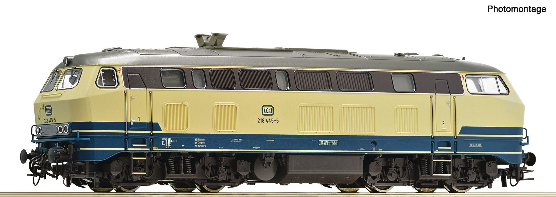 Roco 7300041 - Diesellok 218 445-5, DB, Ep.IV