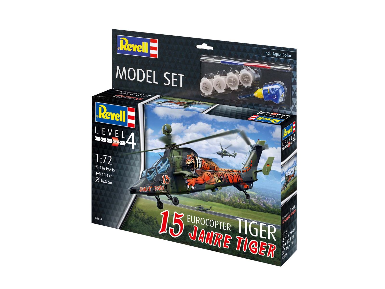 Revell 63839 - Model Set Eurocopter Tiger "15 Jahre Tiger"