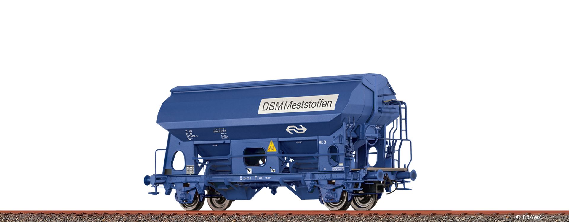 Brawa 49556 - Gedeckter Güterwagen Tds241 'DSM Meststoffen', NS, Ep.IV
